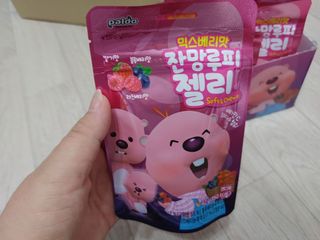 [팔도] 잔망루피젤리 믹스베리맛 42g 8개 — 5점을 준 리뷰어가 2022년 1월 올린 사용 사진