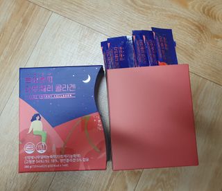 서울약사신협_쁘띠쁘띠타트체리콜라겐_20g x 14포 — 5점을 준 리뷰어가 2020년 12월 올린 사용 사진