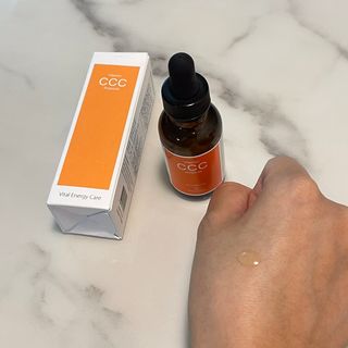 더마 사이언스 비타민 CCC 앰플 기미 브라이트닝 세럼 30ml — 5점을 준 리뷰어가 2021년 8월 올린 사용 사진