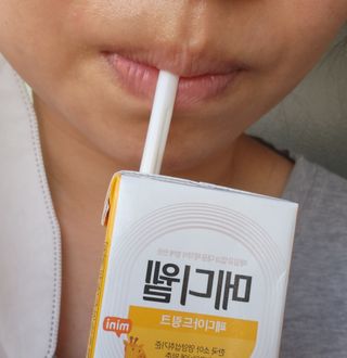 메디웰 페디아드링크 미니 바나나맛 — 3.5점을 준 리뷰어가 2022년 8월 올린 사용 사진