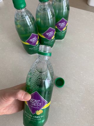 몽베스트 Montbest with Sparkling water Lemon OR Lime 20병(랜덤) — 5점을 준 리뷰어가 2022년 9월 올린 사용 사진