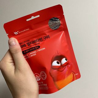 [푸름웰니스] 라바 멀티비타민 구미 36g — 4점을 준 리뷰어가 2022년 1월 올린 사용 사진