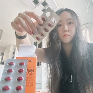 [Dr.PNT] 스트레스로 인한 긴장 OUT! 닥터피엔티 테아닌 — 4점을 준 리뷰어가 2023년 1월 올린 사용 사진