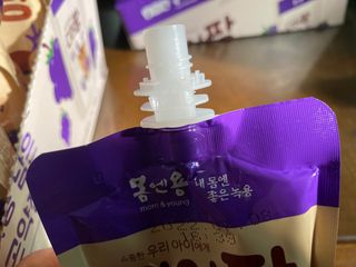 [몸엔용] 우리 아이 건강간식, 달콤한 녹용곤약젤리 디어팡 4종 — 5점을 준 리뷰어가 2021년 8월 올린 사용 사진