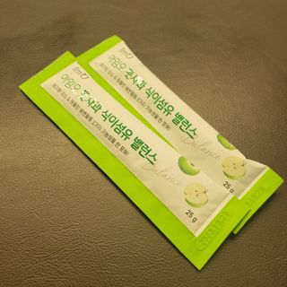 아임오 풋사과 식이섬유 밸런스 젤리 14포 — 5점을 준 리뷰어가 2021년 6월 올린 사용 사진