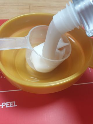 메디필 레드 락토 콜라겐 모델링 팩 — 5점을 준 리뷰어가 2021년 3월 올린 사용 사진