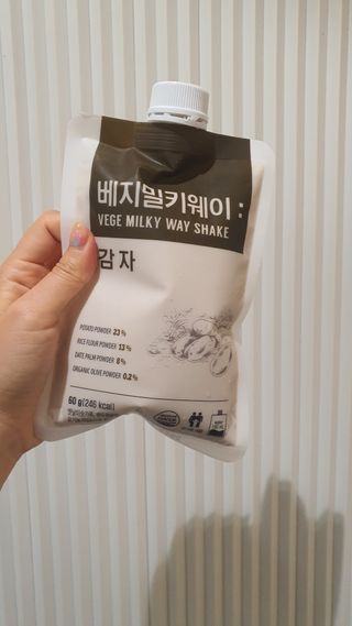 클린24시간 베지밀키웨이 감자 쉐이크 1세트 (5개) — 3점을 준 리뷰어가 2022년 9월 올린 사용 사진