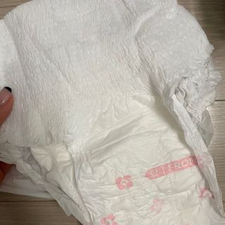 N[템포 ] 패드 내추럴 순면 입는 오버나이트 5P * 2개 — 5점을 준 리뷰어가 2024년 4월 올린 사용 사진