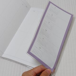 리훈 2023년 아이라이크 모눈 다이어리 미니달력 세트 — 5점을 준 리뷰어가 2022년 11월 올린 사용 사진