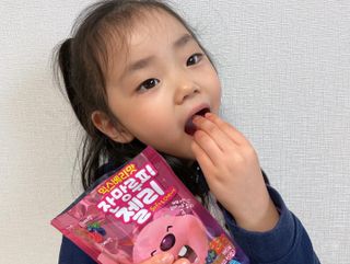 [팔도] 잔망루피젤리 믹스베리맛 42g 8개 — 5점을 준 리뷰어가 2022년 1월 올린 사용 사진