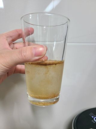 뉴트리션팩토리 하드코어버닝티 오리지널 — 5점을 준 리뷰어가 2021년 9월 올린 사용 사진