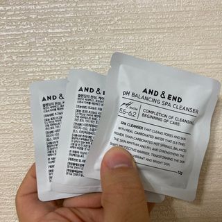 앤앤드 앤드앤엔드 pH 밸런싱 스파클렌저 — 4점을 준 리뷰어가 2021년 2월 올린 사용 사진