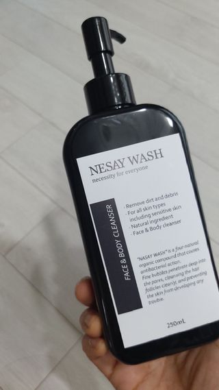 NESAY 네세이 올인원 트러블 워시 250mL — 5점을 준 리뷰어가 2021년 6월 올린 사용 사진