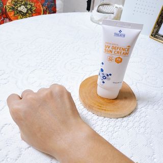 [트리티스] UV 디펜스 선크림 PA+++ / SPF50+  60ml — 5점을 준 리뷰어가 2021년 1월 올린 사용 사진