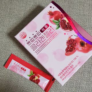 헬스업_쁘띠쁘띠석류콜라겐젤리_20g x 14포 — 5점을 준 리뷰어가 2021년 2월 올린 사용 사진
