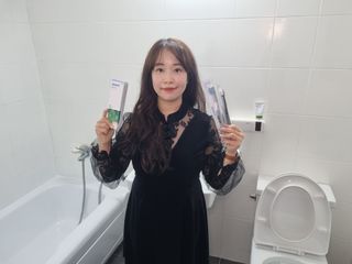 주식회사 클린디 [클린디] 고기능성 칫솔 세트_기능모/탄력모/미세모/초극세모 — 5점을 준 리뷰어가 2022년 3월 올린 사용 사진