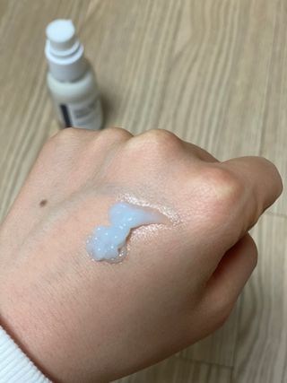 제주인디 폴리 인디고 모이스트 젤 크림 (이너보틀 에디션) — 5점을 준 리뷰어가 2023년 4월 올린 사용 사진