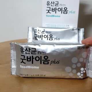 프리마인 유산균 국가지정연구소 선정, 살아있는 생유산균 200억 마리의 힘. 유산균n굿바이옴플러스 — 3점을 준 리뷰어가 2021년 12월 올린 사용 사진