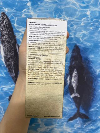 [스킨1004] 마다가스카르 센텔라 앰플 100ml — 5점을 준 리뷰어가 2024년 5월 올린 사용 사진