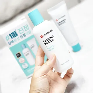 리더스코스메틱 리더스 카밍 바이오틱스 #1등 진정 기획세트 [에센스 워터150ml + 크림 마스크80ml] — 5점을 준 리뷰어가 2022년 9월 올린 사용 사진