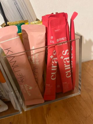 [큐라에스] 최신 다이어트 원료! 6중 기능성 더블컷팅 126g(2주일 분) — 5점을 준 리뷰어가 2024년 1월 올린 사용 사진