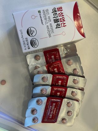 [리노브] 4세대 활성엽산 액티폴릭 270mg x 30정 — 5점을 준 리뷰어가 2022년 9월 올린 사용 사진