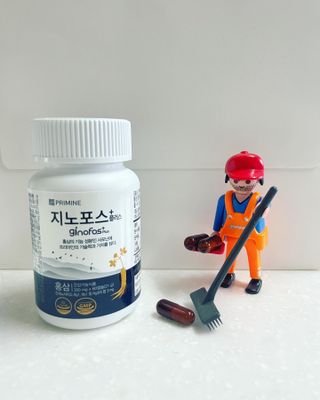 프리마인 홍삼의 강력한 에너지, 이제는 흡수율을 높인 최첨단 캡슐로 간편하게 초고속 충전하세요. — 5점을 준 리뷰어가 2022년 6월 올린 사용 사진