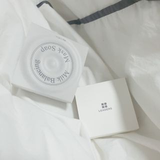 리더스코스메틱 리더스 밀크 밸런싱  마스크  솝 — 5점을 준 리뷰어가 2021년 12월 올린 사용 사진
