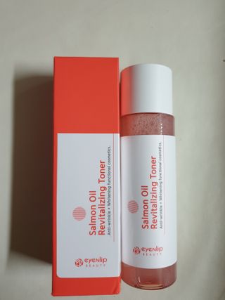 아이앤립 / EYENLIP 아이앤립 연어오일 리바이탈라이징 토너+앰플+크림 3종 세트 — 5점을 준 리뷰어가 2021년 6월 올린 사용 사진