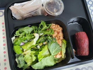 참살이도시락 작심삼일 샐러드도시락 3개 맛보기 새벽배송 또는 택배배송 — 5점을 준 리뷰어가 2021년 7월 올린 사용 사진