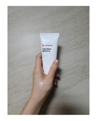 리더스코스메틱 리더스 카밍 바이오틱스 크림 마스크 — 5점을 준 리뷰어가 2021년 2월 올린 사용 사진
