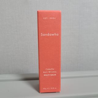 스킨큐어 산다화 카멜리아 안티 링클 멀티밤 — 5점을 준 리뷰어가 2022년 11월 올린 사용 사진