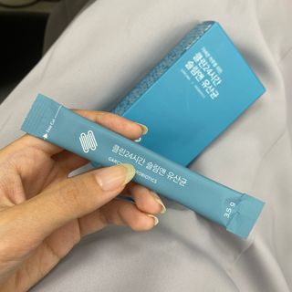 클린24시간 슬림앤유산균 1박스 (3.5g X 15포) — 5점을 준 리뷰어가 2022년 9월 올린 사용 사진