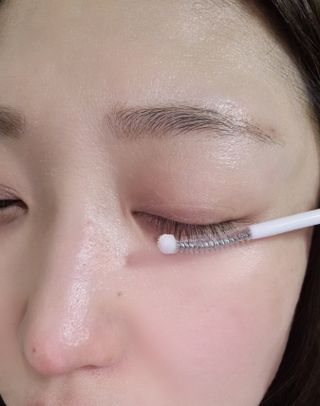 더소설 소설 인텐시브 아이래쉬 앰플 10g(SOSEOL INTENSIVE EYELASH AMPOULE 10g) — 4.5점을 준 리뷰어가 2024년 1월 올린 사용 사진