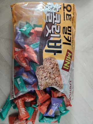 델리스 오트 밀키 초콜릿 바 — 5점을 준 리뷰어가 2023년 1월 올린 사용 사진
