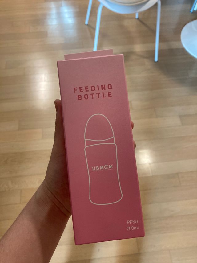 유비맘 PPSU 젖병 노꼭지_260ml_컬러 랜덤 발송 리뷰 사진