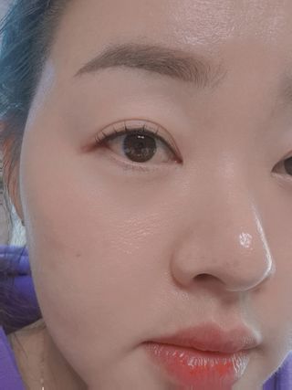 피비에스코리아 [오마이셀프] 셀프 속눈썹펌 키트 뷰러펌 파마 세트 — 3점을 준 리뷰어가 2021년 12월 올린 사용 사진