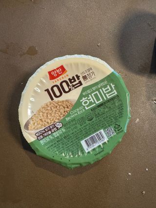 [구매평]양반 동원 양반 100밥 현미밥, 130g, 12개 — 4.5점을 준 리뷰어가 2025년 5월 올린 사용 사진