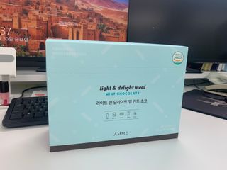아므_이너뷰티 라이트 앤 딜라이트 밀 민트 초코 — 5점을 준 리뷰어가 2021년 8월 올린 사용 사진
