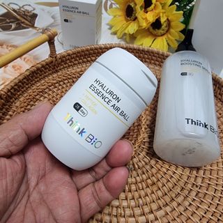 씽크바이오 히알루론 에센스 에어볼 28ea/ 부스팅 세럼 250ml 2종 세트 — 4.5점을 준 리뷰어가 2022년 8월 올린 사용 사진