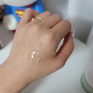 김정문알로에 큐어 큐어 알로에 리프레쉬 젤리 세럼, 큐어 알로에 하이드로 젤리 크림 — 5점을 준 리뷰어가 2021년 4월 올린 사용 사진