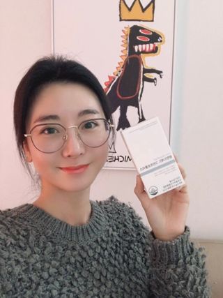 메디타민 원헌드레드 그린프로폴리스 — 5점을 준 리뷰어가 2021년 11월 올린 사용 사진