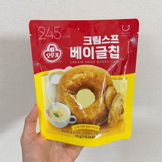 딜라이트 프로젝트 오뚜기스프 베이글칩 2종 — 5점을 준 리뷰어가 2021년 9월 올린 사용 사진