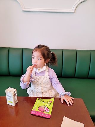 아비삭과일칩 5종 /딸기,사과,배,귤,무화과 5종 — 5점을 준 리뷰어가 2021년 4월 올린 사용 사진