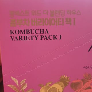 [몽베스트] 위드더 블랜딩 하우스 콤부차 _ 버라이어티팩 — 5점을 준 리뷰어가 2024년 4월 올린 사용 사진
