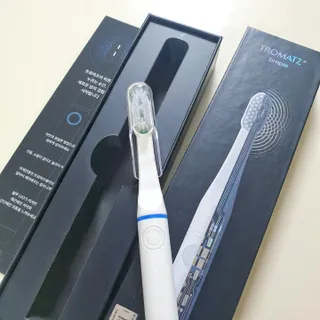 트로마츠 심플 미세전류 칫솔 — 4점을 준 리뷰어가 2022년 5월 올린 사용 사진