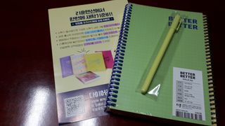 리훈 언제든지 필요한 기본 아이템 아무노트 4권세트+저점도펜[색상랜덤배송] — 4점을 준 리뷰어가 2021년 3월 올린 사용 사진