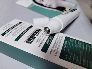 바이브랩 [탈모증상완화] 헤어라인 눈썹 두피앰플 — 5점을 준 리뷰어가 2022년 1월 올린 사용 사진
