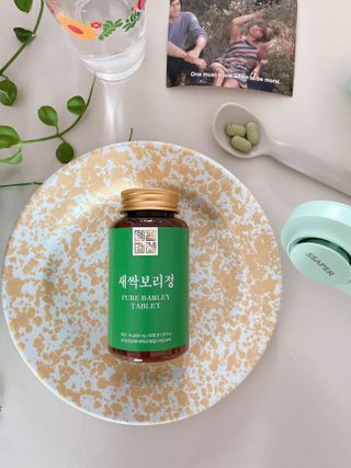 일편강심 여주정,마카정,새싹보리정,보스웰리아정,저분자콜라겐 — 5점을 준 리뷰어가 2021년 6월 올린 사용 사진