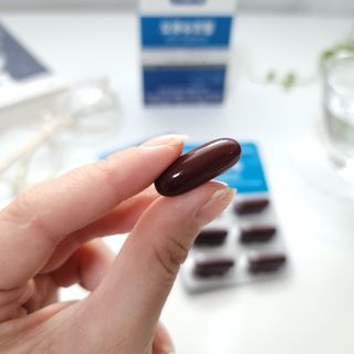 뉴트리션팩토리 비타프렙 오큐슈프림 루테인 오메가3 1050mg — 5점을 준 리뷰어가 2021년 7월 올린 사용 사진